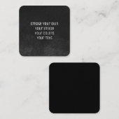 Design your way - Erstellen Sie Ihre eigene Mitteilungskarte (Vorne/Hinten)