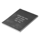 Design your way - Erstellen Sie Ihre eigene Notizblock (Rotiert)