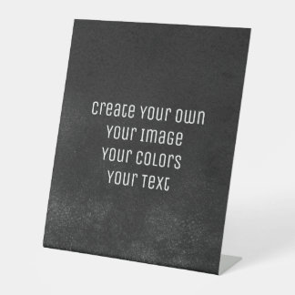 Design your way - Erstellen Sie Ihre eigene Sockelschild