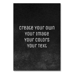 Design your way - Erstellen Sie Ihre eigene Tischnummer