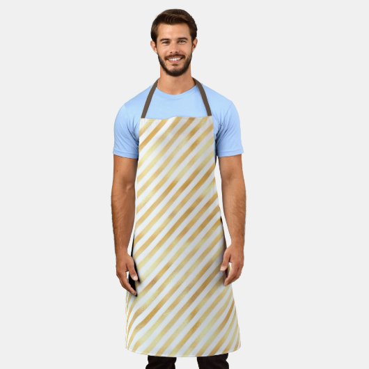 Design-Zen für Sonnenblumen und Bienen Schürze (Getragen)