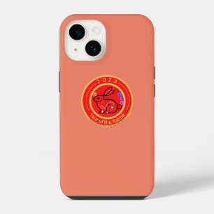 Design zum Jahr des Hasen 2023 iPhone 14 Hülle