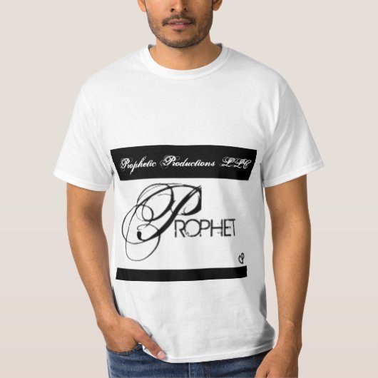 designallCAZ0E7F1, prophetisches Produktionen LLC T-Shirt (Vorderseite)
