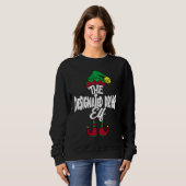 DESIGNATED DRIVER Elf Family Group Matching PJ Chr Sweatshirt (Vorne ganz)