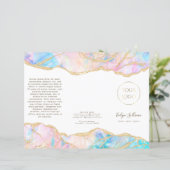 Designbroschüre Pastel Opal (Stehend Vorderseite)