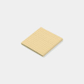 Designbüro für das gelbe gekreuzte Muster Post-it Klebezettel (angewinkelt)