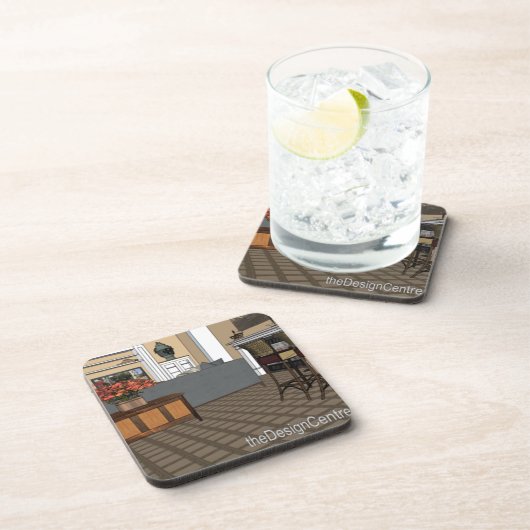 DesignCenter-Dekorkunst Getränkeuntersetzer (Rechte Seite)