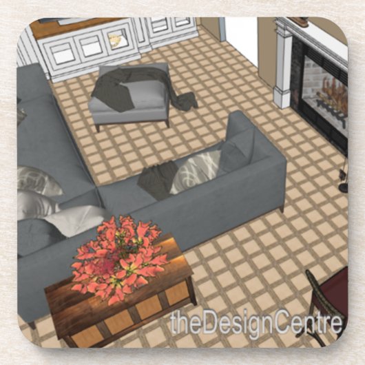 DesignCentre - Dekorkunst Getränkeuntersetzer (Vorderseite)