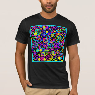 Designdesign in Neon Pattern T-Shirt
