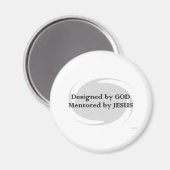 Designed2 Magnet (Vorderseite/Rückseite)