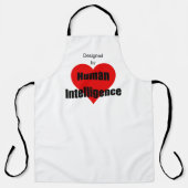 Designed by Human Intelligence Schürze (Vorderseite)