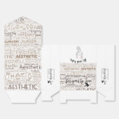 Designed by Joan Aesthetic GiftBox Geschenkschachtel (Ungefaltet)