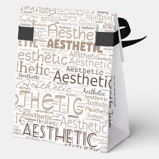 Designed by Joan Aesthetic GiftBox Geschenkschachtel (Rückseite)