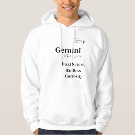 Designed by Joan Gemini Zodiac Hoodie