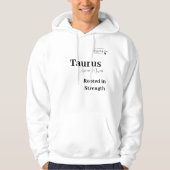 Designed by Joan Taurus Zodiac Hoodie (Vorderseite)