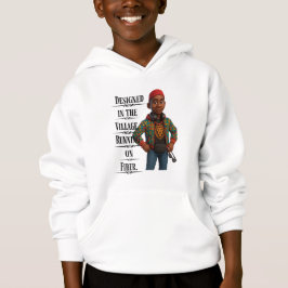 Designed In The Village,Pixarstyle 3D Hoodie