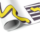 Designelemente für 90er-Pop-Memphis  Geschenkpapier (Rolleneckpunkt)