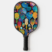 Designer-Abdeckung Pickleball Schläger (Rückseite)