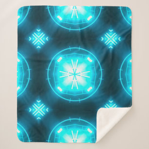 Designer abstrakter Hintergrund mit leuchtendem In Sherpadecke