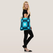 Designer abstrakter Hintergrund mit leuchtendem In Tasche (Am Model)
