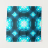 Designer abstrakter Hintergrund mit leuchtendem In Wandteppich (Vorderseite (Horizontal))