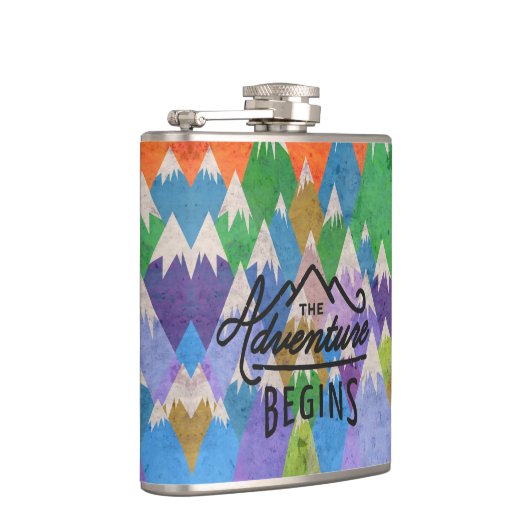 Designer-angesagte Flasche 7 UnzeNutcase - Flachmann (Rechts)