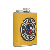 Designer-angesagte Flasche Texas geboren Flachmann (Rechts)