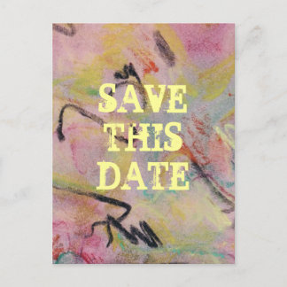 DESIGNER ANKÜNDIGUNGSPOSTKARTE