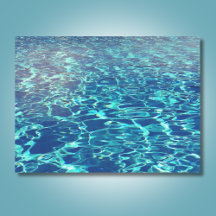 Designer Aqua Pool Wellenwasser