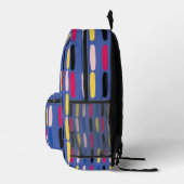 Designer-Backpack Bedruckter Rucksack (Rechts)