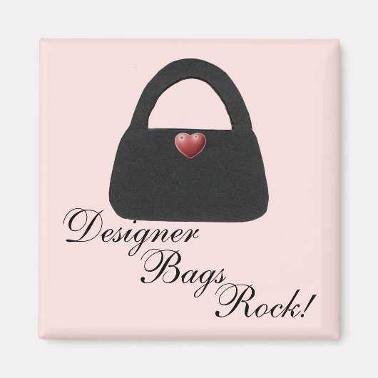 Designer Bags Rock Magnet (Vorne)