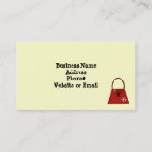 Designer-Bags Visitenkarte (Rückseite)