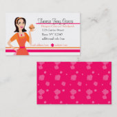 Designer Bakedgoods Visitenkarte (Vorne/Hinten)