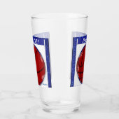 DESIGNER BASKETBALL GLASS CUP GLAS (Rechts)