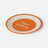 Designer Birthday Pappteller (Schrägansicht)