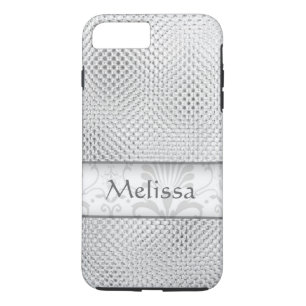 Designer Bling Damast-Muster personalisiert - Case-Mate iPhone Hülle