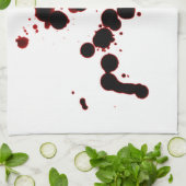 Designer Blood Spritzer Handtuch (Gefaltet)