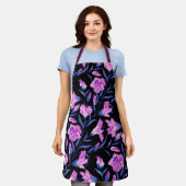 Designer Blumenmuster Küche Schürze (Getragen)