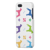 Designer-Boxer-Druck iPhone Hülle (Rückseite links)