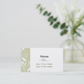 Designer Business Card Visitenkarte (Stehend Vorderseite)