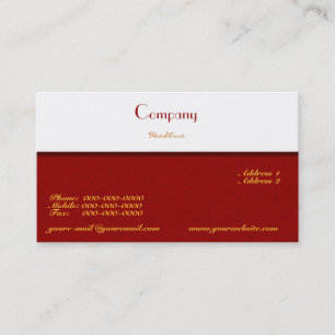 Designer Business Card Visitenkarte