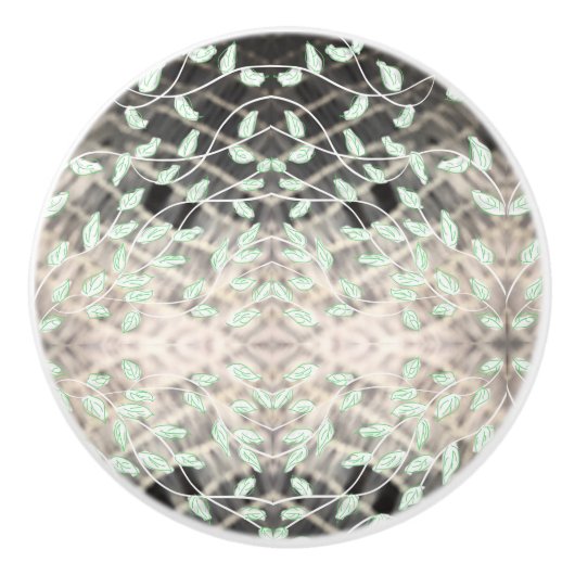 Designer Cabinet Pull Keramikknauf (Vorderseite)