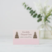Designer Cakes Visitenkarte (Stehend Vorderseite)