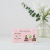 Designer Cakes Visitenkarte (Stehend Vorderseite)