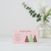 Designer Cakes Visitenkarte (Stehend Vorderseite)