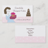 Designer Cakes Visitenkarte (Vorne/Hinten)