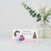 Designer Cakes Visitenkarte (Stehend Vorderseite)