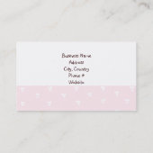 Designer Cakes Visitenkarte (Rückseite)