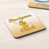 Designer Chick Untersetzer (Linke Seite)