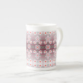 Designer China Kaffeemaschine Tasse mit Pinseln (Vorderseite Rechts)